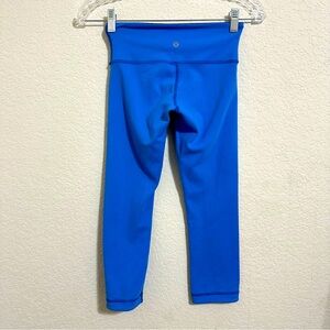Lululemon Reversible Leggings Low Rise Blue Women’s Size 2